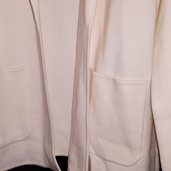 Open-Front Sweater Blazer Cardigan - Picture 3 of 5